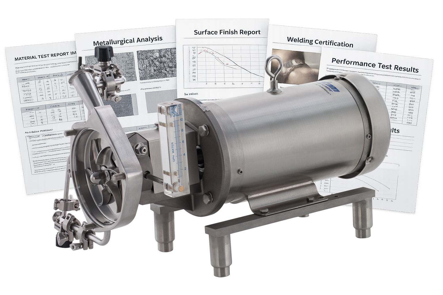 Documentation with WFI Pump