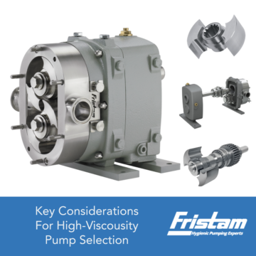 Key considerations for high viscousity pump selection